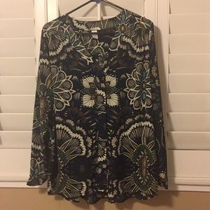 Printed blouse
